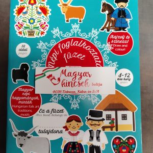 Népi foglalkoztató füzet, Angolul-magyarul