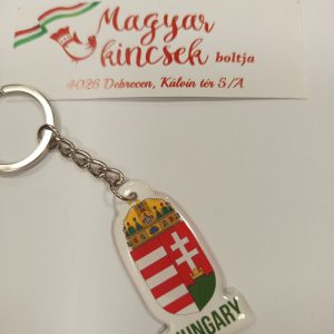 Hungary kulcstartó-Címerrel